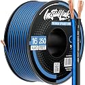 Install Link 16 AWG Gauge Speaker Wire Cable Stereo, Car or Home Theater, CCA (250 Feet)