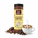 Instant Belgian Chocolate Coffee by India Flavour – 50 Cups in 100g | Hot &amp; Cold | Instant Agglomerated Coffee Powder (100g, Belgian Chocolate Flavour)