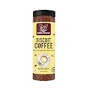 Instant Biscoffee Coffee by India Flavour – 100 Cups in 200gm | Hot &amp; Cold | Instant Agglomerated Coffee Powder (100g pack of 2, Biscoffee Flavour)