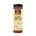 Instant Biscoffee Coffee by India Flavour – 100 Cups in 400gm | Hot &amp; Cold | Instant Agglomerated Coffee Powder (100g pack of 4, Biscoffee Flavour)