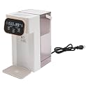 Instant Hot Water Dispenser Countertop For Rapid Heating And Dispense,Adjustable12 Temperature Settings Lcd Display Hot Water Boiler Warmer For Home, Baby, Office Child Safety Lock,White