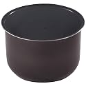 Instant Pot 3-Qt Ceramic Non-Stick Inner Cooking Pot for Rice, Slow Cooking, Black