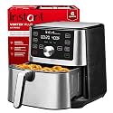 Instant Vortex Plus 6L Air Fryer, 6-in-1 with 360° EvenCrisp Technology, Touch Control Panel, Uses 95% Less Oil, Air Fry, Roast, Grill, Bake, Reheat &amp; Dehydrate, 1500W, PFOA-Free &amp; BPA-Free