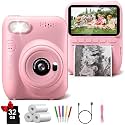 Kids Camera Instant Print, 3.0"" HD 32MP 1080P Toddler Digital Camera