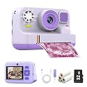 Instant Print Camera for Kids,1080P HD Instant Digital Print Cameras