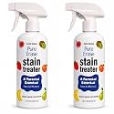 Instant Stain Remover For Clothes | Fabric Stain Remover Spray | Stain Treater for Ink, food, Coffee, Pen, Oil, Grease | all in one Fabrics Cleaner for Cotton, denim,carpet | 200ml e (2 PACK)