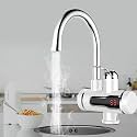 THE PRAYAAS Instant Water Geyser | Hot Water Tap | LED Digital Temperature Display | Shock Proof | For Kitchen, Bathroom, Sink | (Good/High Water Pressure Required) | (Multicolour)