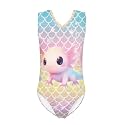 INSTANTARTS Leopard Leotard Girl Gymnastics Toddler Tank Biketards One Piece
