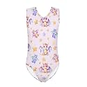 INSTANTARTS Leopard Leotard Girl Gymnastics Toddler Tank Biketards One Piece