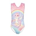 INSTANTARTS Leopard Leotard Girl Gymnastics Toddler Tank Biketards One Piece