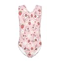 INSTANTARTS Leopard Leotard Girl Gymnastics Toddler Tank Biketards One Piece
