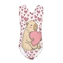 INSTANTARTS Leopard Leotard Girl Gymnastics Toddler Tank Biketards One Piece