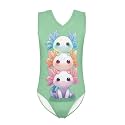 INSTANTARTS Leopard Leotard Girl Gymnastics Toddler Tank Biketards One Piece