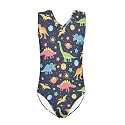 INSTANTARTS Leopard Leotard Girl Gymnastics Toddler Tank Biketards One Piece