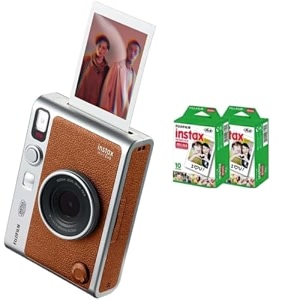 instax mini evo brown  extra film 20 sheets
