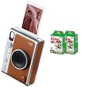 Instax Mini EVO (Brown + Extra Film (20 Sheets))