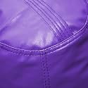INSTER Faux Leather Bean Bag Cover Without Beans (Size-4XL) (Color- Purple)
