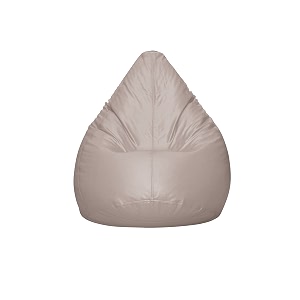 inster faux leather bean bag without beans size-xl color- beige