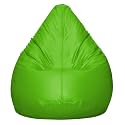 INSTER Faux Leather Bean Bag Without Beans (Size-XL) (Color- Green)