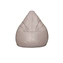 INSTER Faux Leather Bean Bag Without Beans (Size-4XL) (Color- Brown)