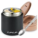 Thermo for Hot Food Kids - 15.2oz with Folding Spoon and Silicone handle