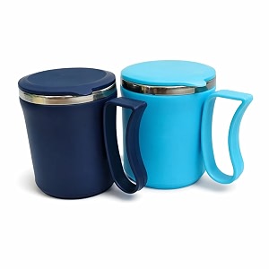 Insulated Stainless Steel Coffee Mug with Lid