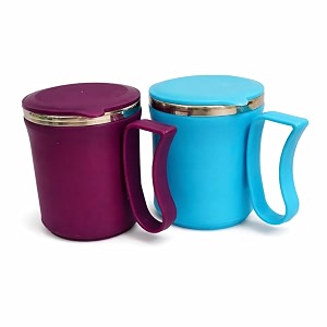 Insulated Stainless Steel Coffee Mug with Lid