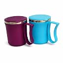 Insulated Stainless Steel Coffee Mug with Lid