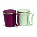 Insulated Stainless Steel Coffee Mug with Lid