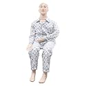 INTBUYING Patient Care Nursing Manikin Female, 5.34Ft Life-Size Trauma Education Teaching Model Multi-Function Demonstration Manikin Model with 2 Muscle Module and Urinary Catheter for Teaching