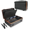 Intec Gaming Carrying Case for Atari 2600 plus, Large Capacity Storage Case Suitable for Atari 2600+ console, Joystick Controller, Cartridges and Accessories.