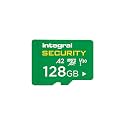 Integral 128GB High Endurance microSD Card for CCTV, Dash Cam &amp; Security Cameras, 4K Video| Up to 24,000 Hours Continuous Recording
