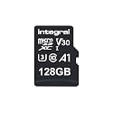 Integral 128GB Micro SD Card 4K Video Premium High Speed Memory Card SDXC Up to 100MB s Read and 50MB s Write Speed V30 C10 U3 UHS-I A1