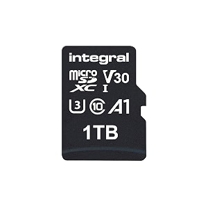 integral 1tb micro sd card 4k video premium high speed memory card sdxc up to 100mb s read speed and 50mb s write speed v30 c10 u3 uhs-i a1