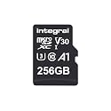 Integral 256GB Micro SD Card 4K Video Premium High Speed Memory Card SDXC Up to 100MB s Read and 50MB s Write Speed V30 C10 U3 UHS-I A1