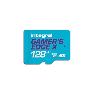 integral gamer39s edge x 128gb microsd express card - for switch 2 up to 890mbs reading 550mbs write 4k a2 nvme fast gaming less waiting ultra-fast storage