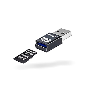 integral micro sd usb30 memory card reader adapter - up to 180mbs read amp 130mbs write speed compact amp ultra-sleek and compatible with micro sd microsdhc amp microsdxc