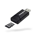 Integral Micro SD USB3.0 Memory Card Reader Adapter - Up to 170MB/s Read &amp; 130MB/s Write Speed, Compact &amp; Ultra-sleek and compatible with micro SD, microSDHC &amp; microSDXC