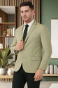integration Solid Single Breasted Formal Men Blazer