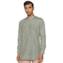 Integriti Men39s Cotton Solid Regular Kurta