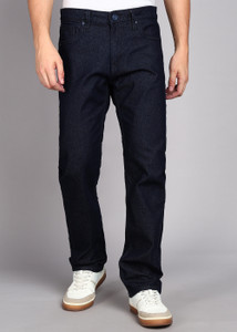 INTEGRITI Men Regular Mid Rise Dark Blue