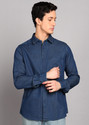 INTEGRITI Men Slim Fit Solid Spread Collar