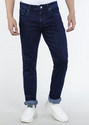 INTEGRITI Men Slim Mid Rise Dark Blue