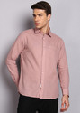 INTEGRITI Men Solid Casual Pink Shirt