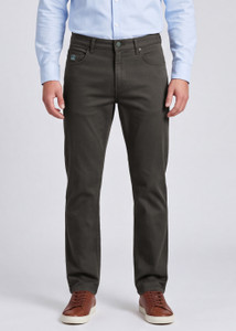INTEGRITI Men Straight Fit Mid Rise Brown