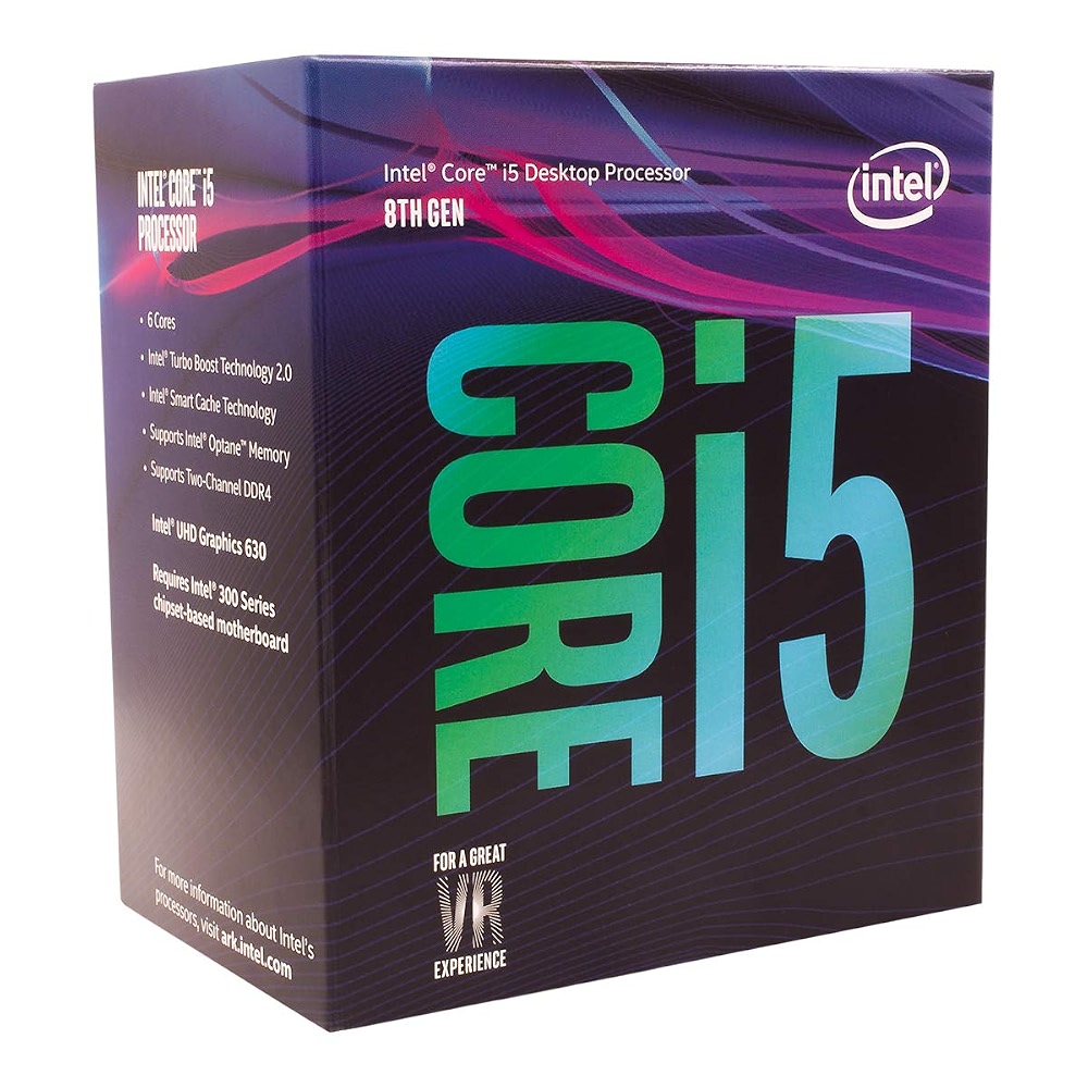 Intel Core i5-8600 Processor 9M Cache, 3.10 GHz up to 4.30 GHz