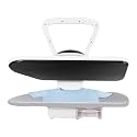 Intelligent Steam Press, 1600W Digital Steam Press with Multiple Fabric Settings, Steam Iron Press with Touch Screen for Clothes Sheets and Linen, 42 Steam Outlets (White)