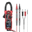 Inrush Clamp Meter 1000A True RMS AC/DC Current Amp Meter, VFD, LOZ Mode, 6000 Counts, Measures Current Voltage Temperature Capacitance Resistance Diodes Continuity Duty-Cycle