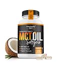 Intentionally Bare Organic MCT Oil Capsules - C8 & C10 Soft gels- 300 ct