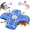 Interactive Cat Toys for Indoor Cats,Automatic Kitten Tunnel Toy